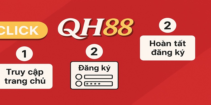 Đăng Ký QH88 Đơn Giản Trong 3 Bước Cho Người Mới 2025