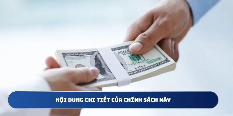 Nội dung chi tiết của chính sách này